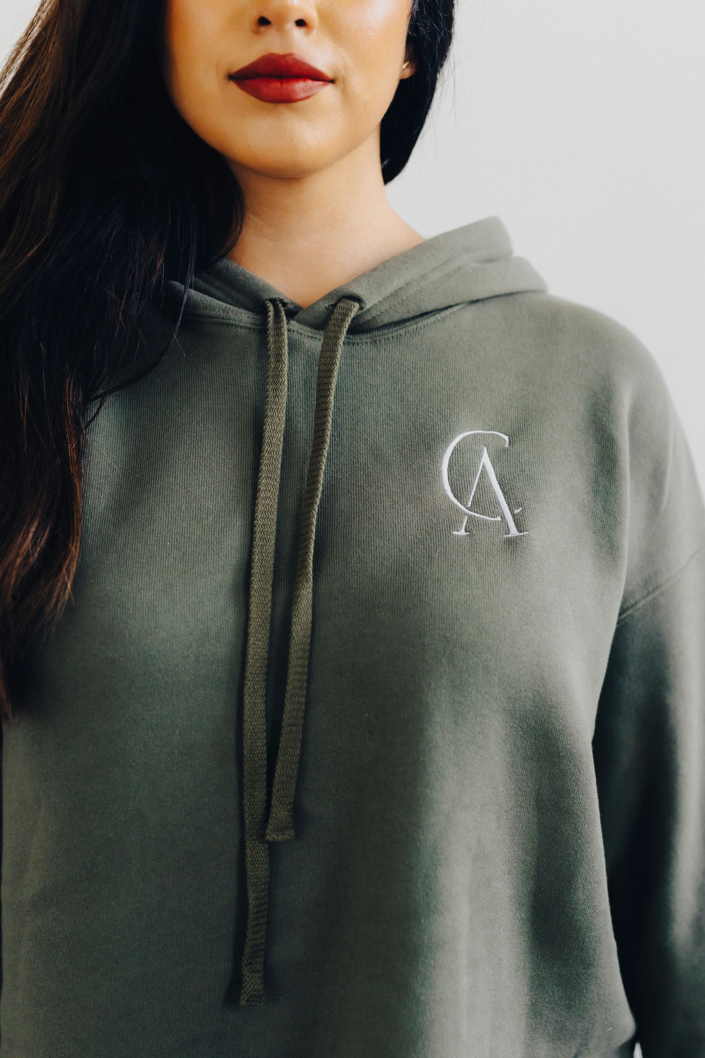 Capeles Agency Crop Hoodie