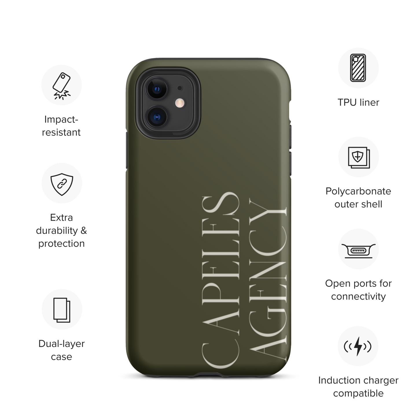 Capeles Agency iPhone Case