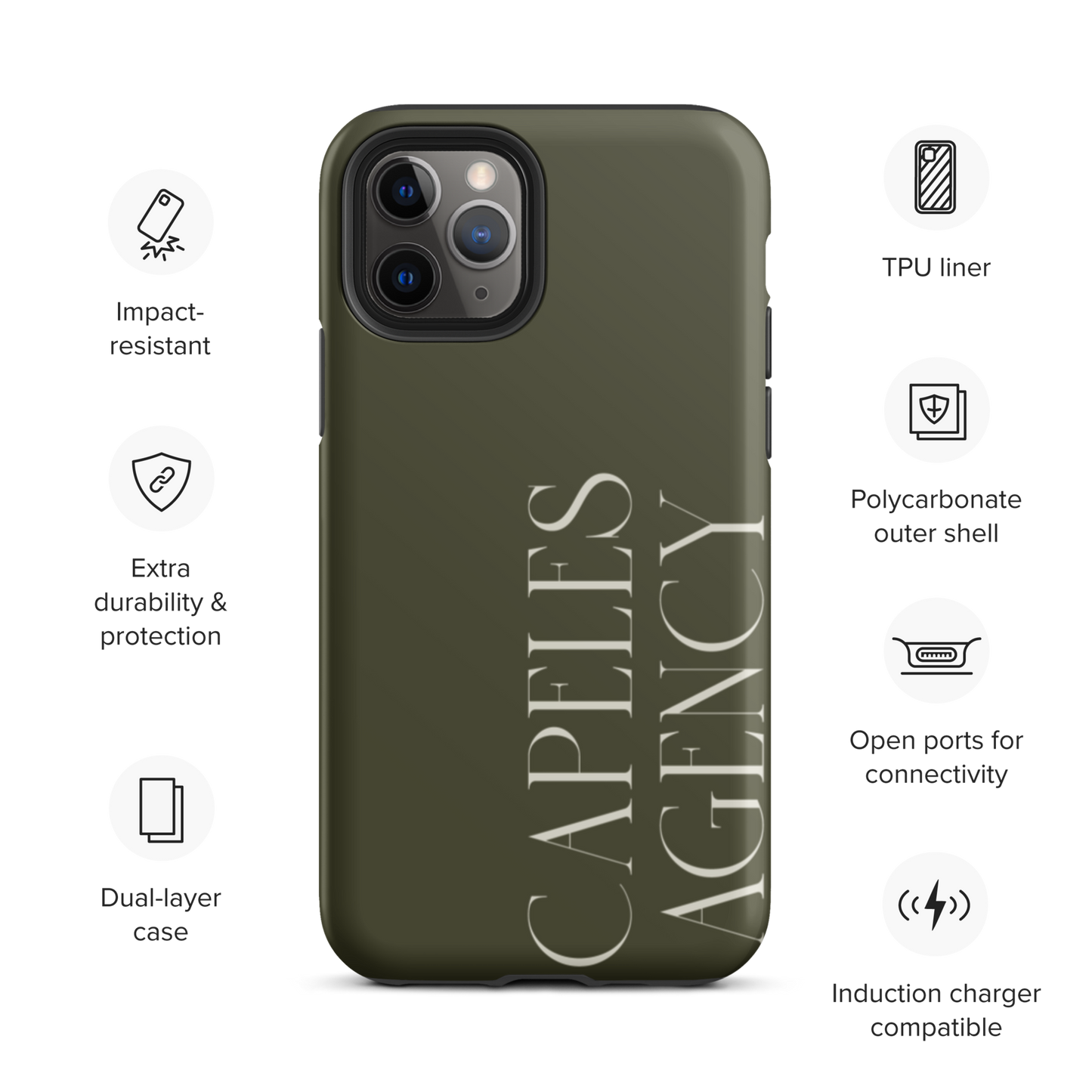 Capeles Agency iPhone Case
