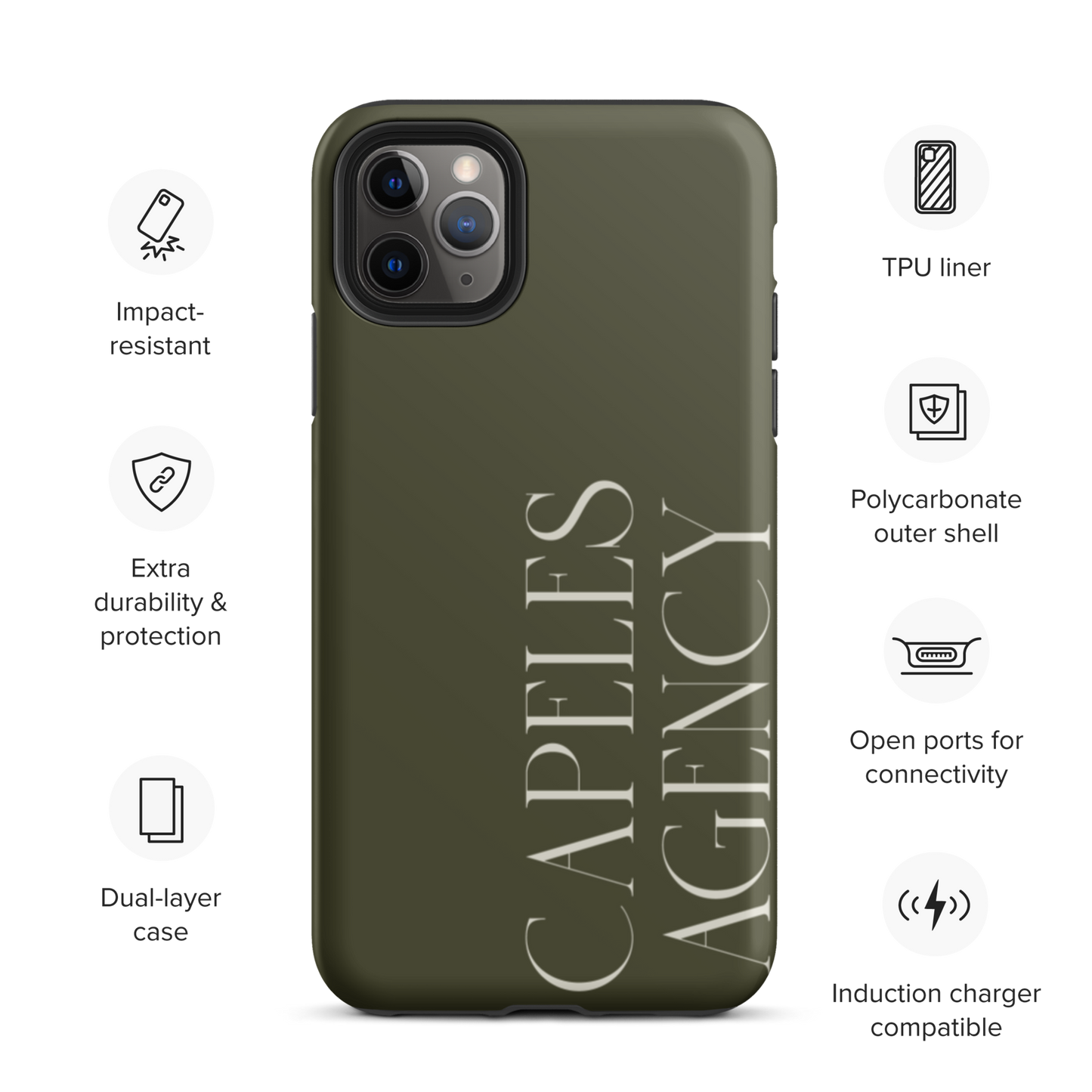 Capeles Agency iPhone Case