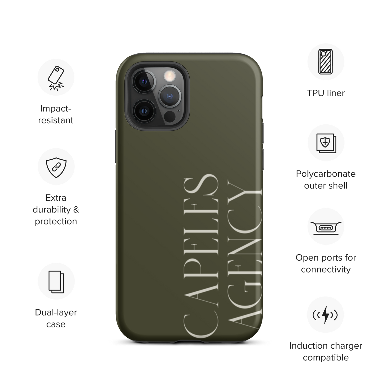 Capeles Agency iPhone Case