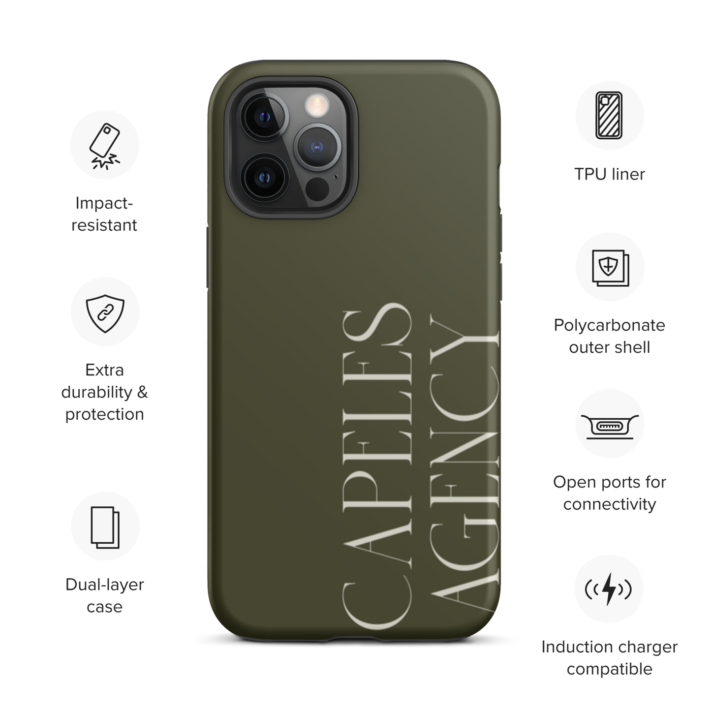 Capeles Agency iPhone Case