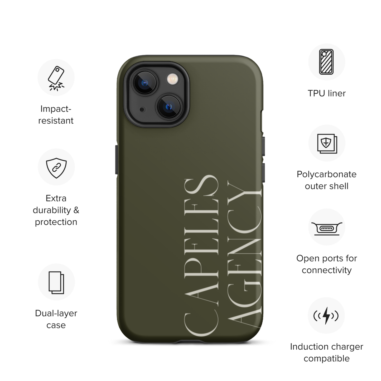 Capeles Agency iPhone Case