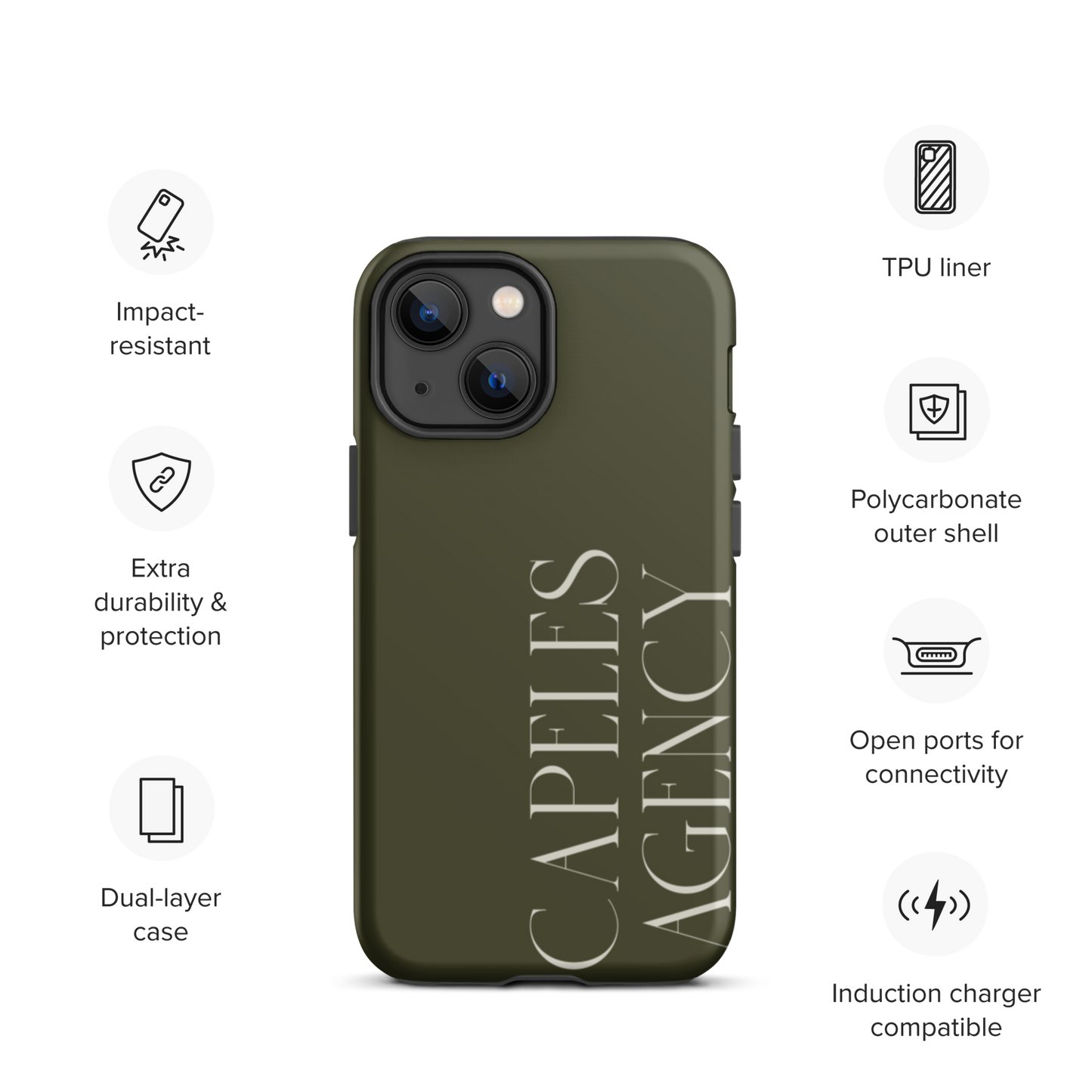 Capeles Agency iPhone Case