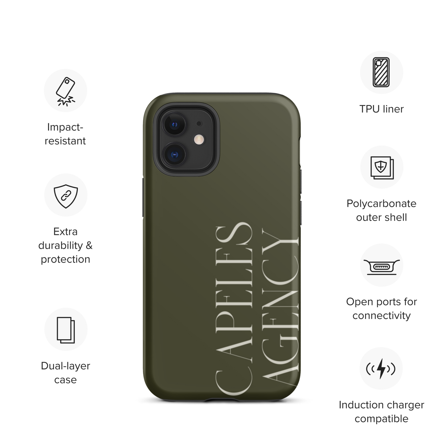 Capeles Agency iPhone Case